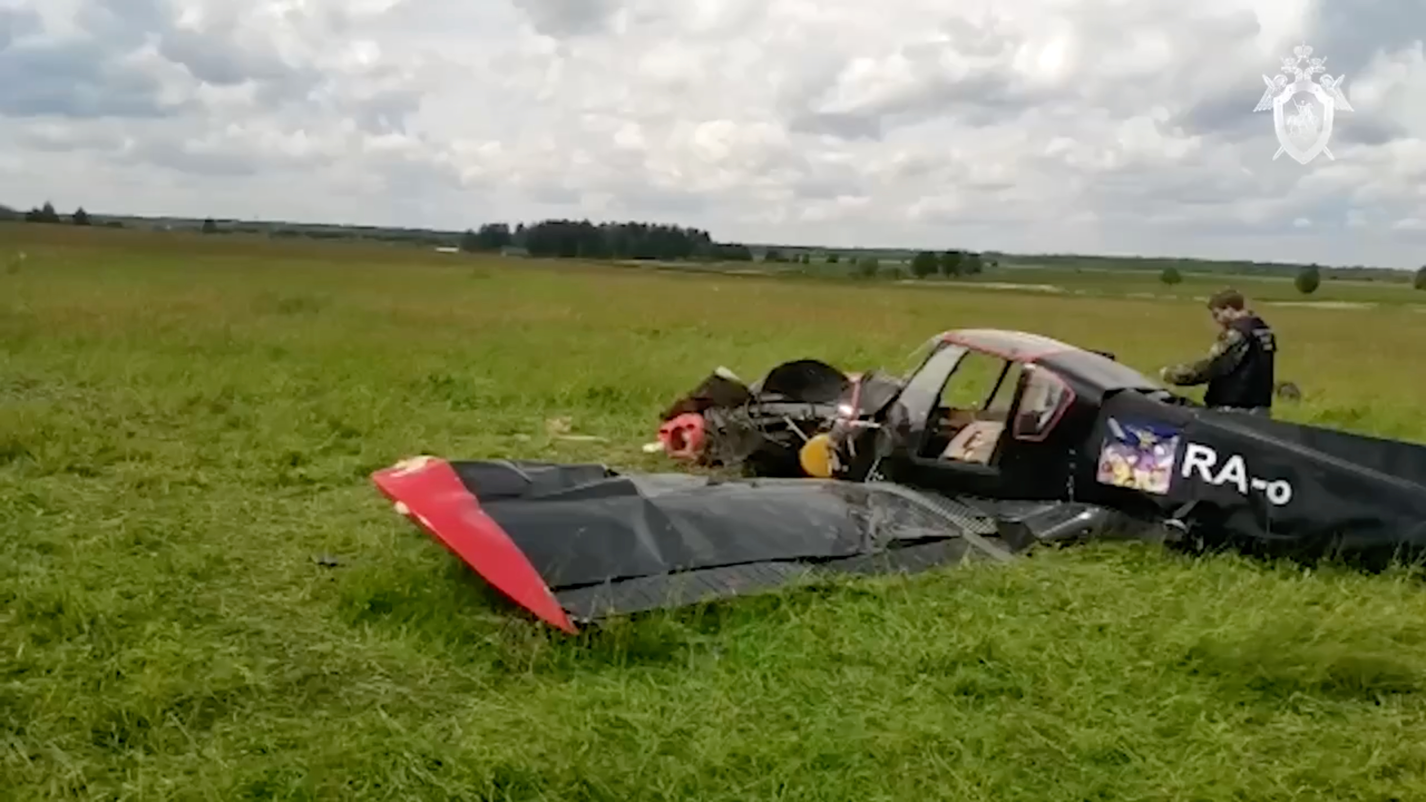 В Тверской области разбился легкомоторный самолет