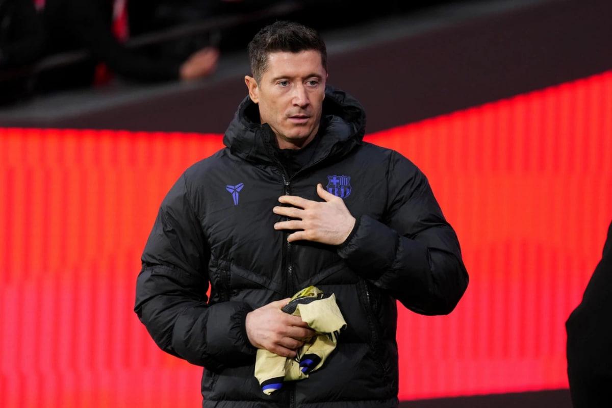 Польский футболист Роберт Левандовски