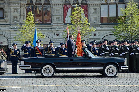 Репетиция парада Победы в Москве