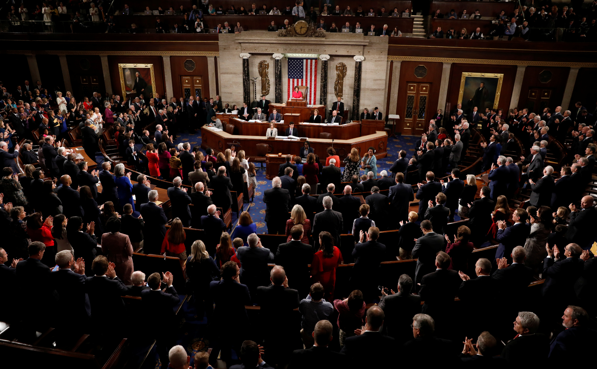 Заседание Палаты представителей конгресса США