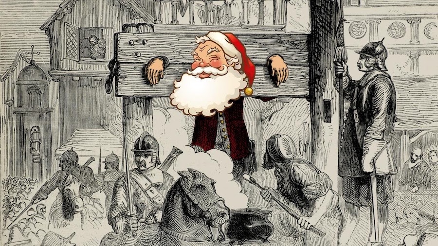 Рождество под запретом пуритан
