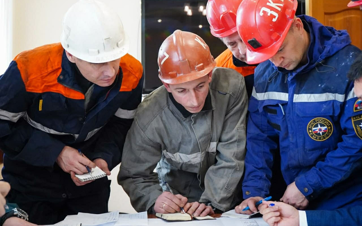 На шахте «Обуховская» в Ростовской области произошло обрушение