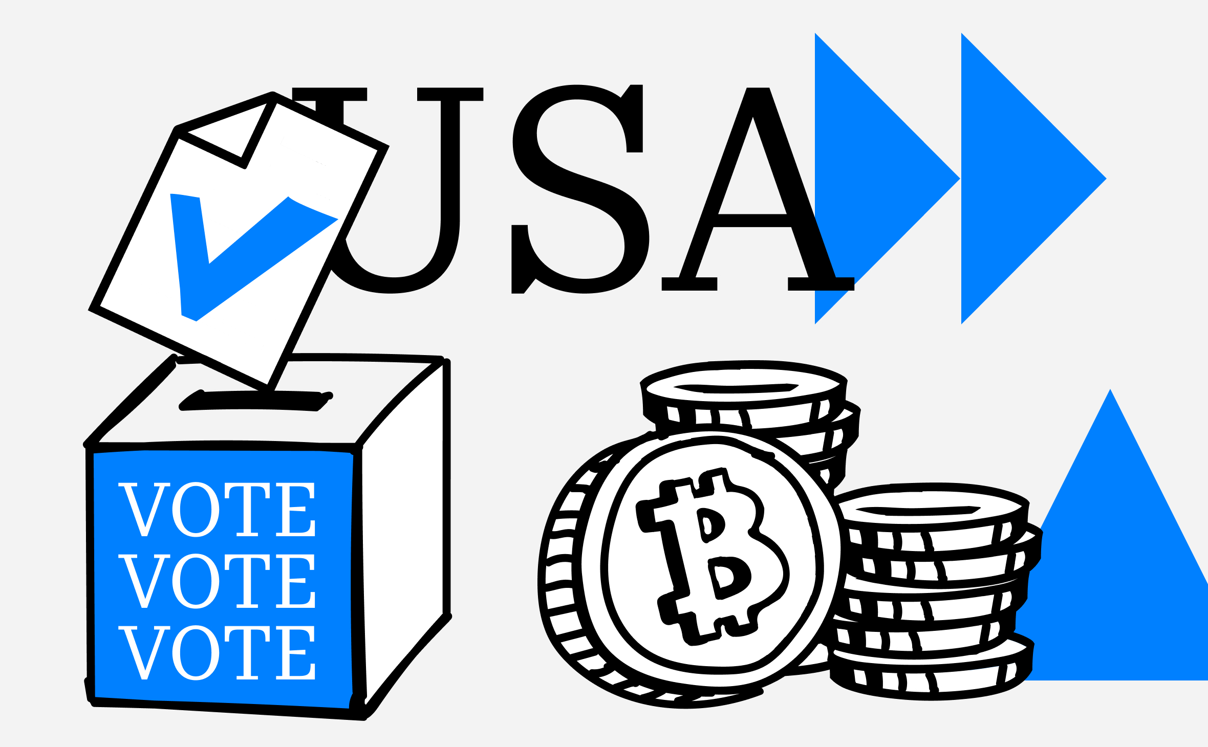 Ставка на ноябрь. Почему биткоин всегда рос после выборов в США