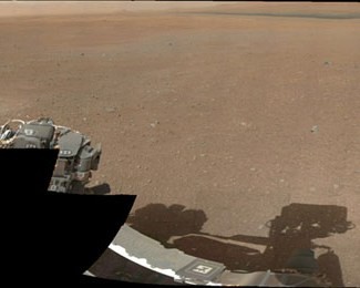 Curiosity порадовал землян первой цветной панорамой Марса