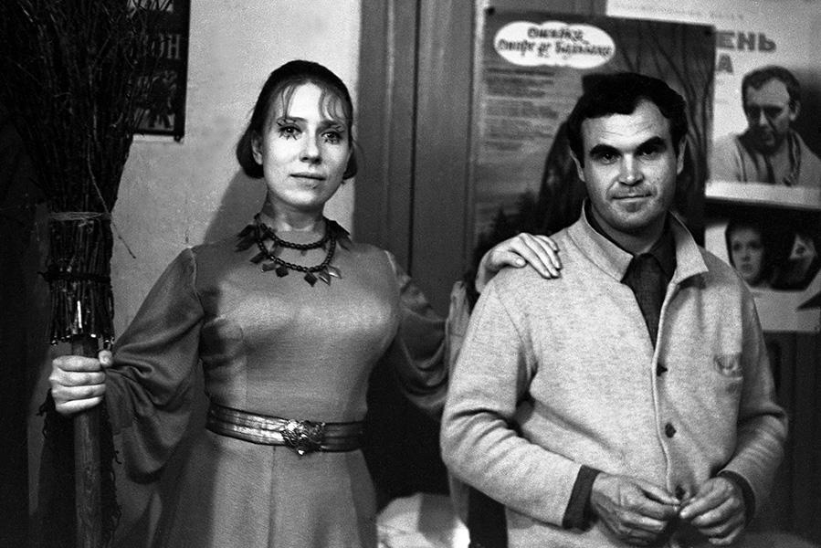 Глеб Панфилов и Инна Чурикова в молодости