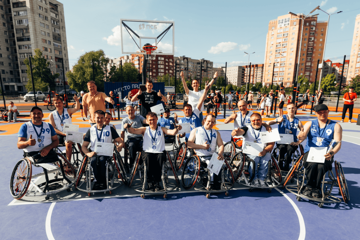 Центр уличного баскетбола в Тюмени