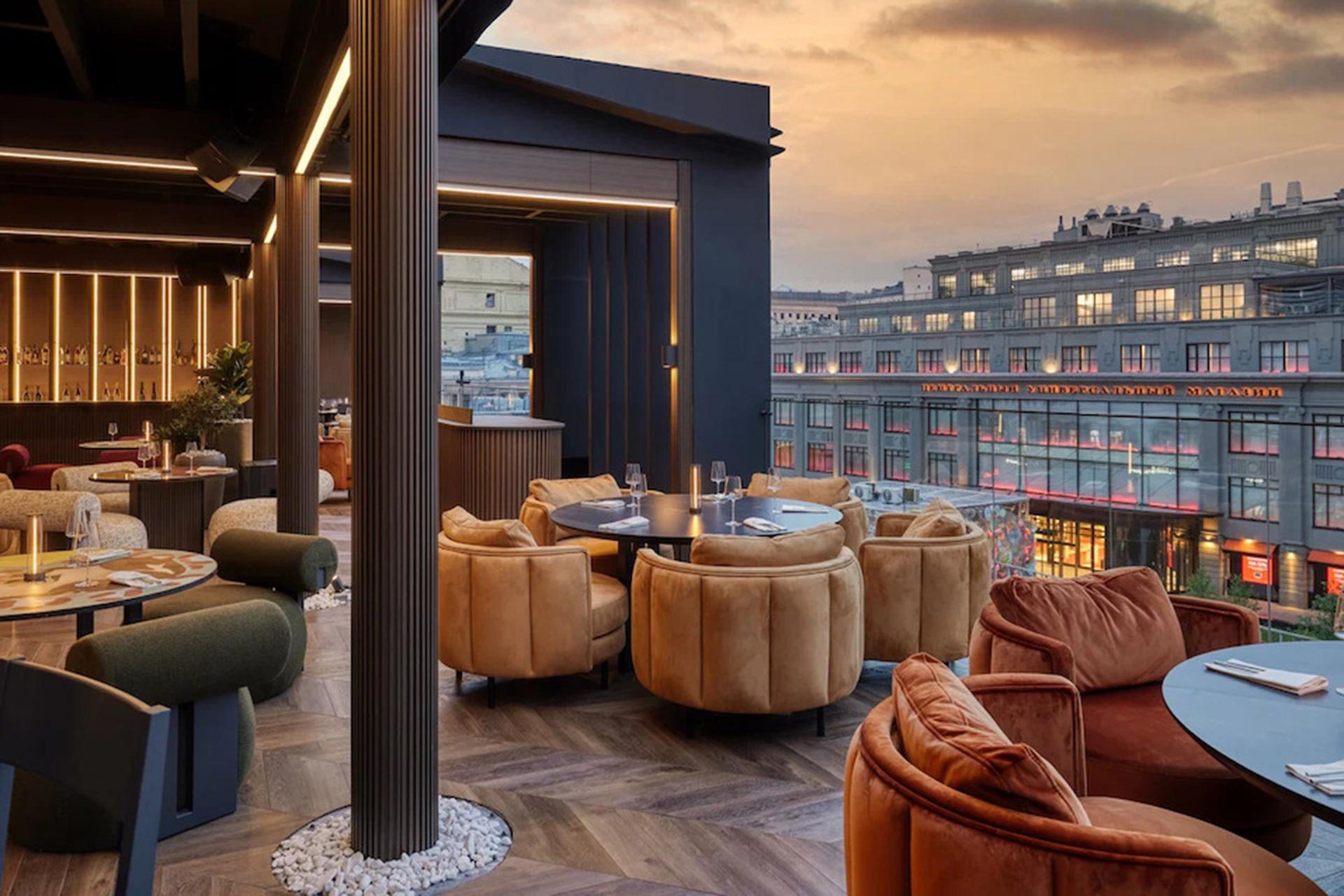 Интерьер ресторана Dubai