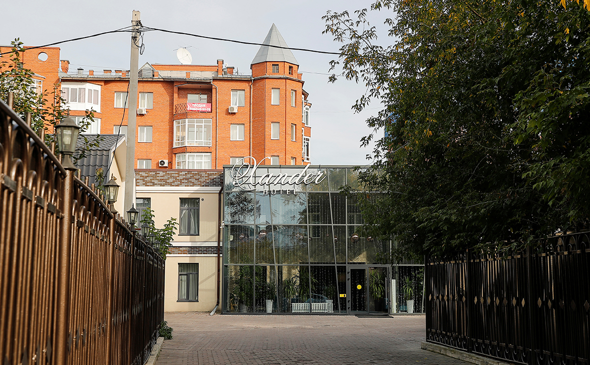 Гостиница &laquo;Xander Hotel&raquo; в Томске, где жил Алексей Навальный