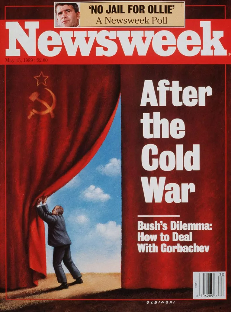 На фото: обложка Newsweek от 15 мая 1989 года