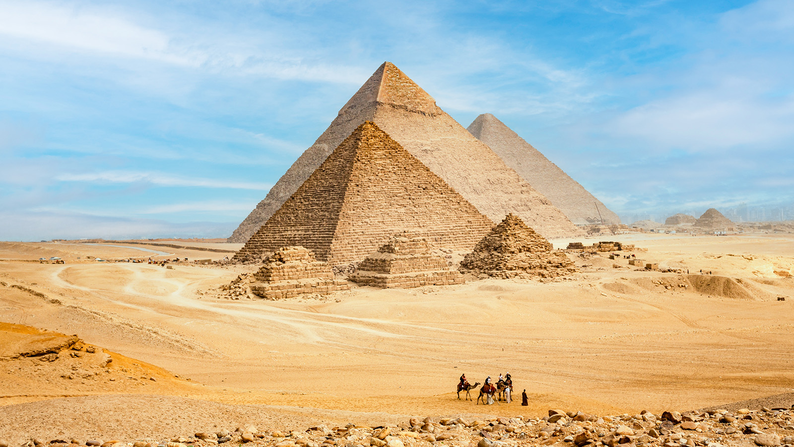 Комплекс пирамид в Гизе