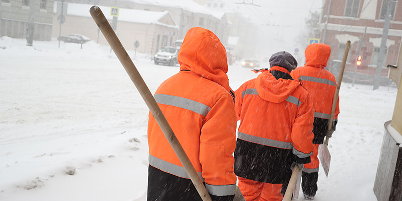 Московская полиция опровергла случаи нападений на снегоуборщиков