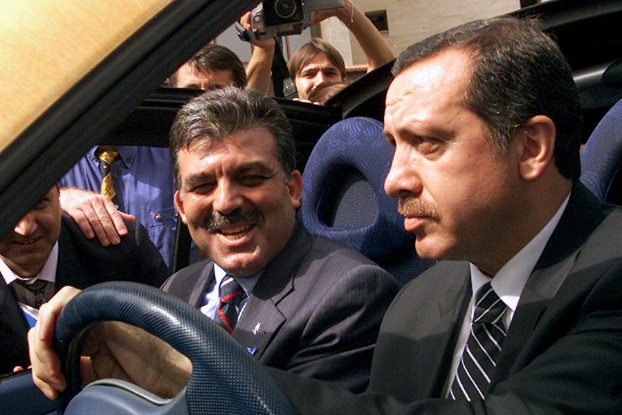 Реджеп Тайип Эрдоган и Абдуллах Гюль,&nbsp;2002 год