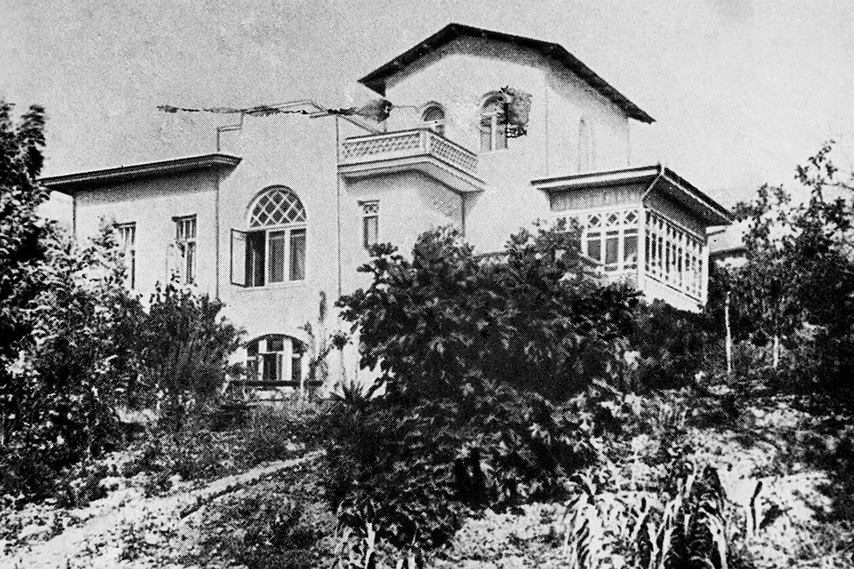 Дом Чеховых в Ялте, 1900 год