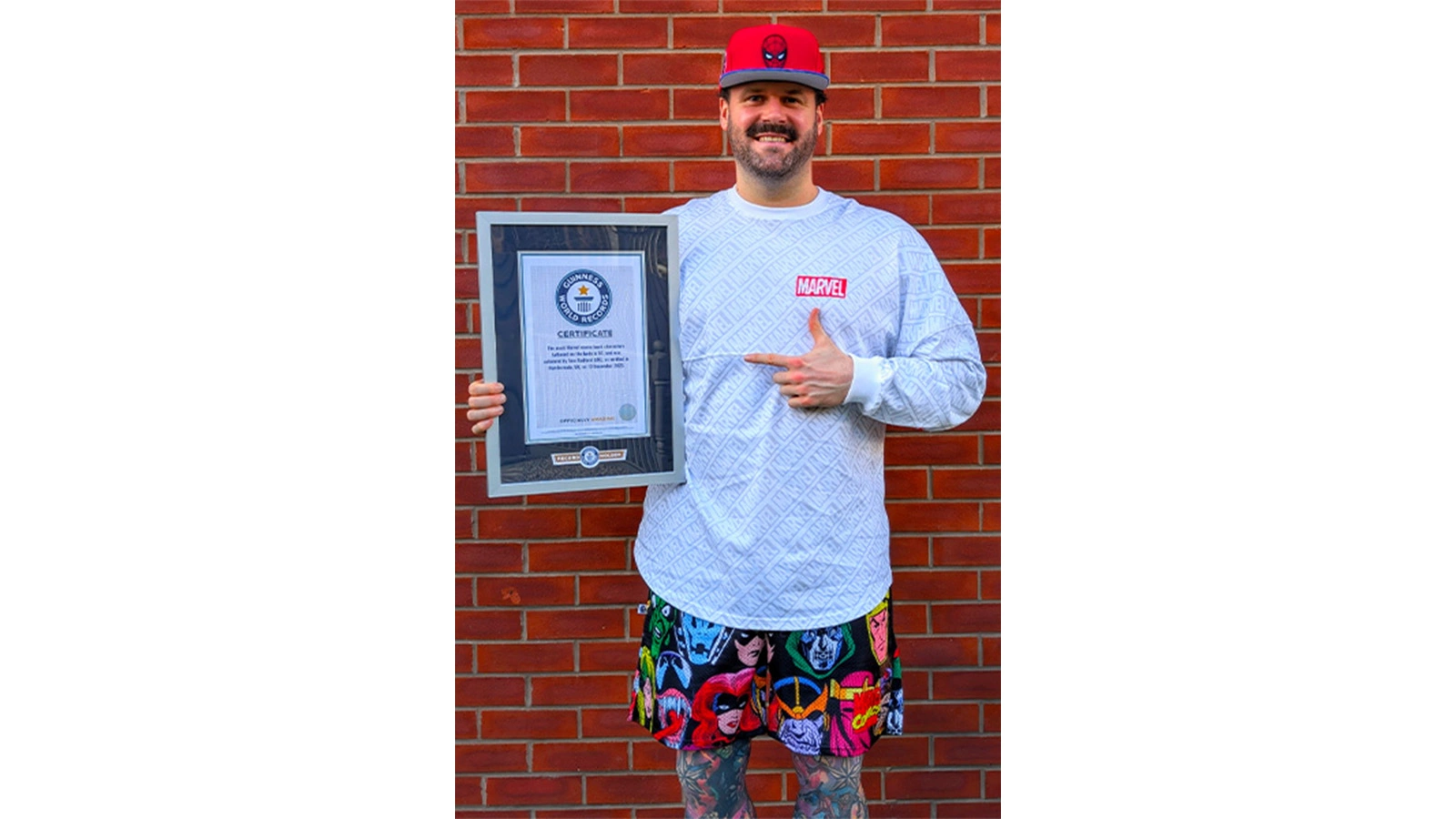 Рекордсмен по версии Книги Гиннесса Том Рэдфорд