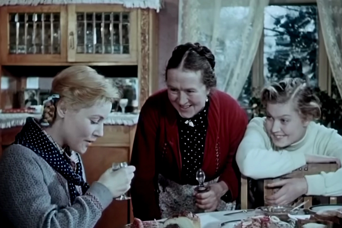 Кадр из фильма «Разные судьбы», режиссер Леонид Луков, 1956 год