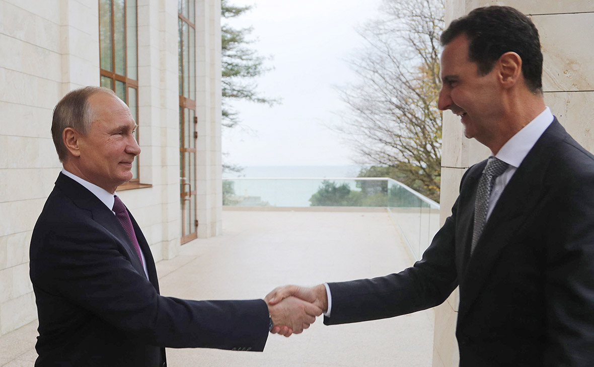 Владимир Путин и Башар Асад&nbsp;