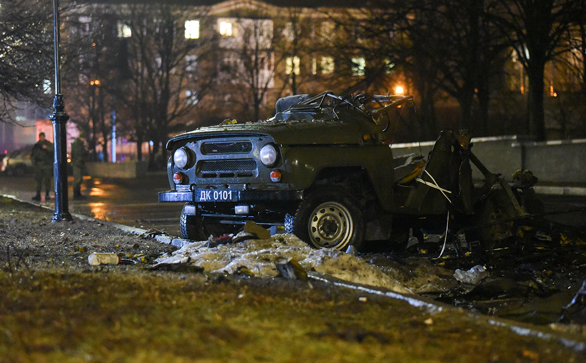 Бастрыкин поручил возбудить дело из-за взрыва машины у правительства ДНР"/>













