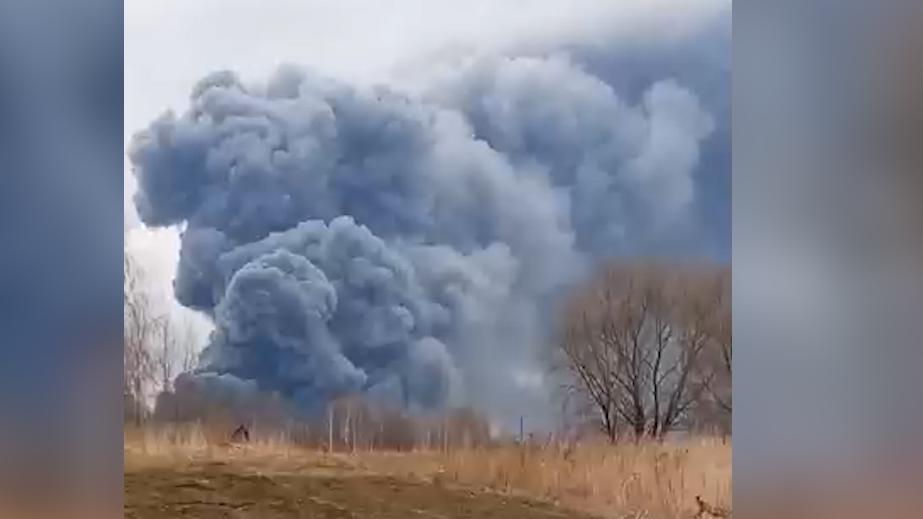 В Брянской области произошел пожар на территории птицефермы «Мираторга»