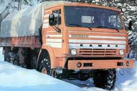 Производство грузовых автомобилей в России по итогам 2002г. увеличилось на 4%