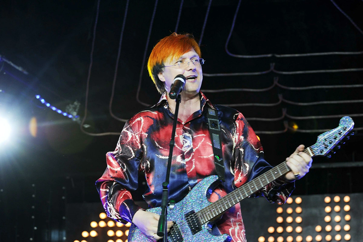 Солист группы «Божья коровка» Владимир Воленко