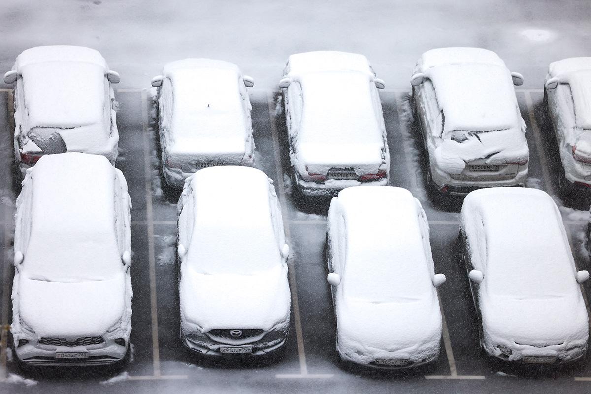 Снегопад в Москве, 27 апреля 2026 года