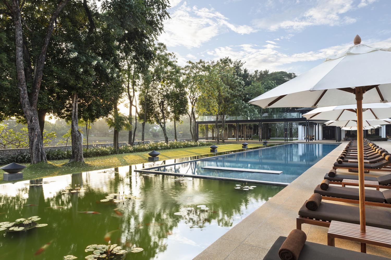 Бассейн отеля Anantara Chiang Mai Resort