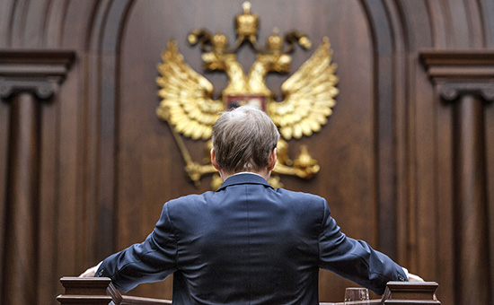 Заседание Конституционного суда России. Архивное фото