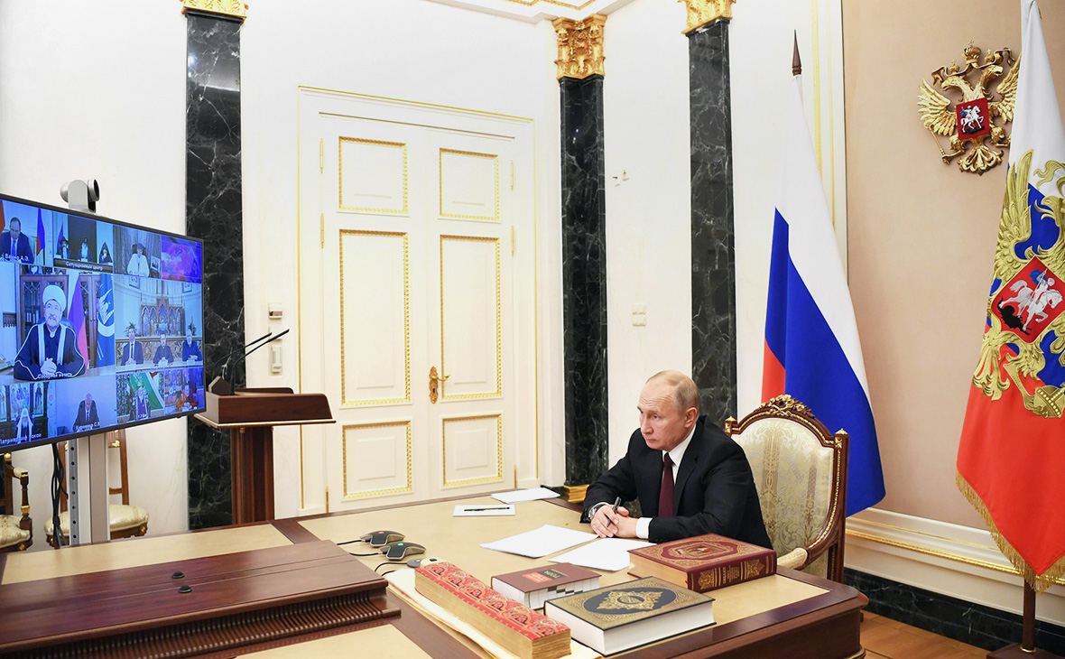 Владимир Путин на встрече с представителями религиозных объединений