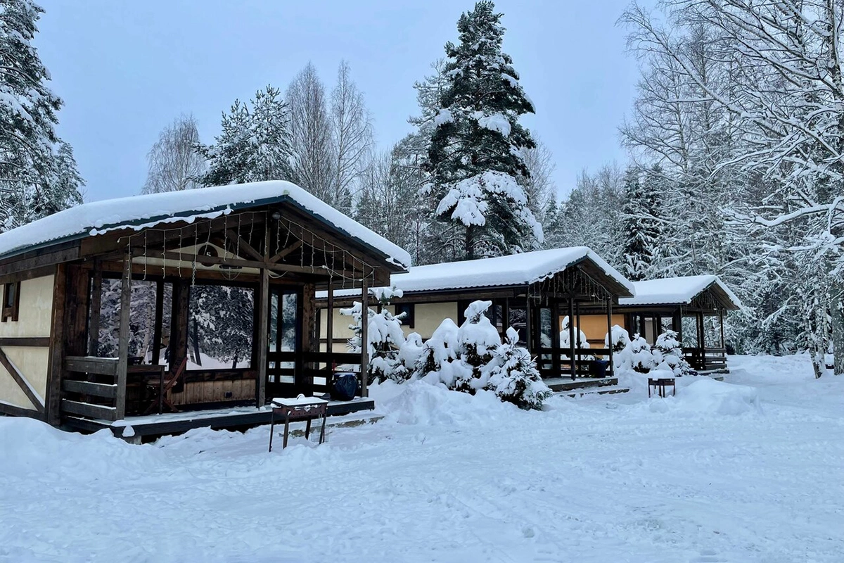 База отдыха «Вуокса-хутор» зимой