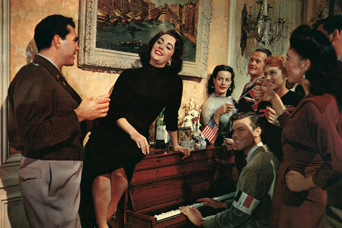 Кадр из фильма «Последний раз, когда я видел Париж» (1954)