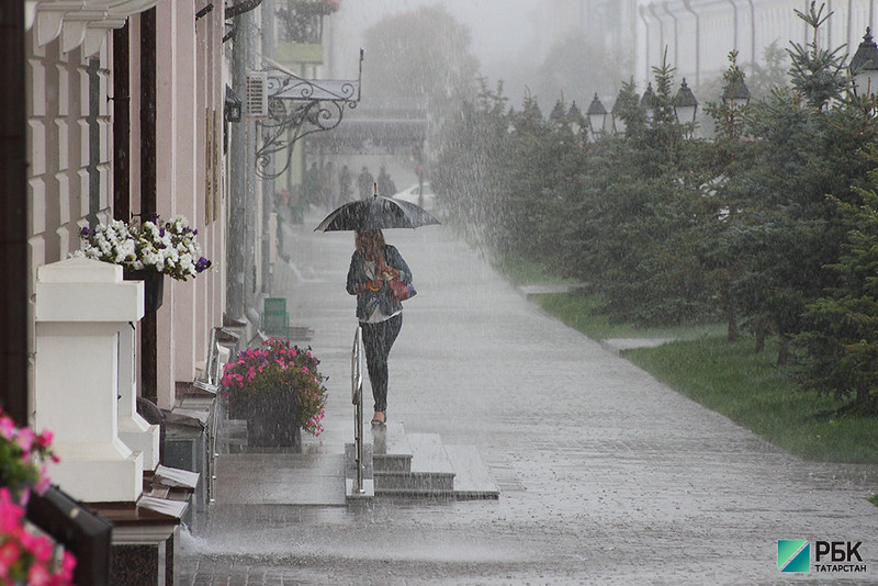 Молнии будут сверкать в Татарстане до конца недели