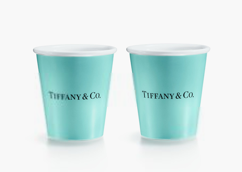 Стаканчики Tiffany &amp; Co., 8500 руб.