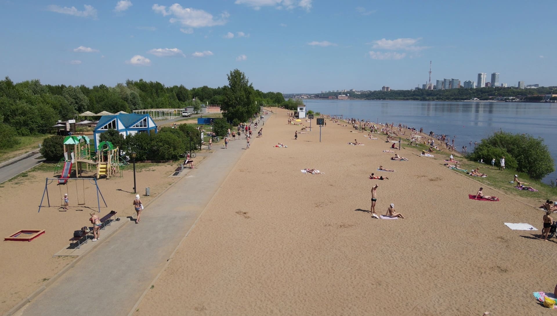 Четыре пляжа в Прикамье получили разрешение на открытие купального сезона —  РБК