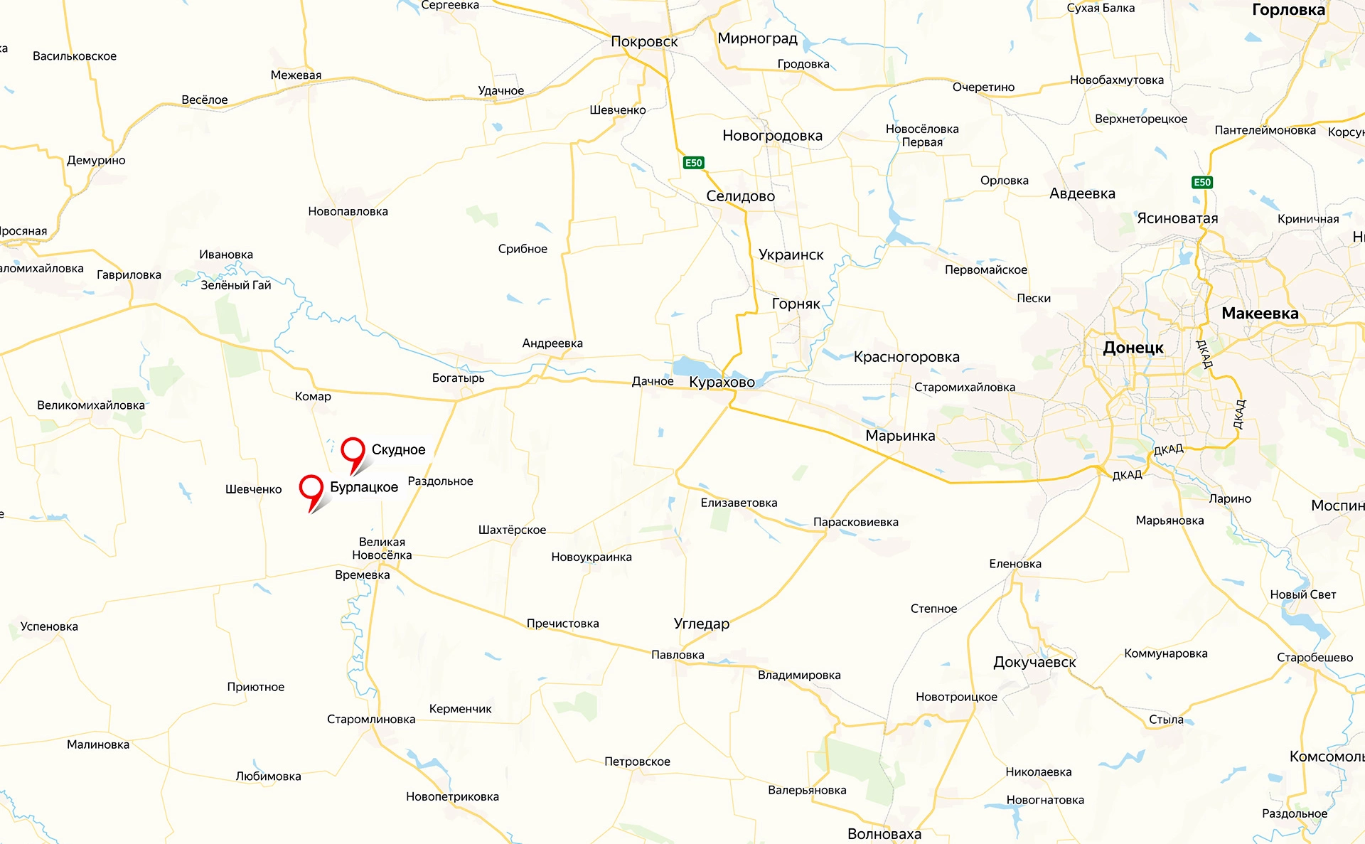 сервис «Яндекс.Карты»