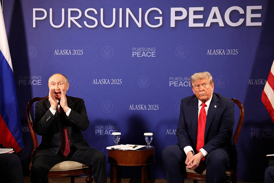 Владимир Путин и Дональд Трамп