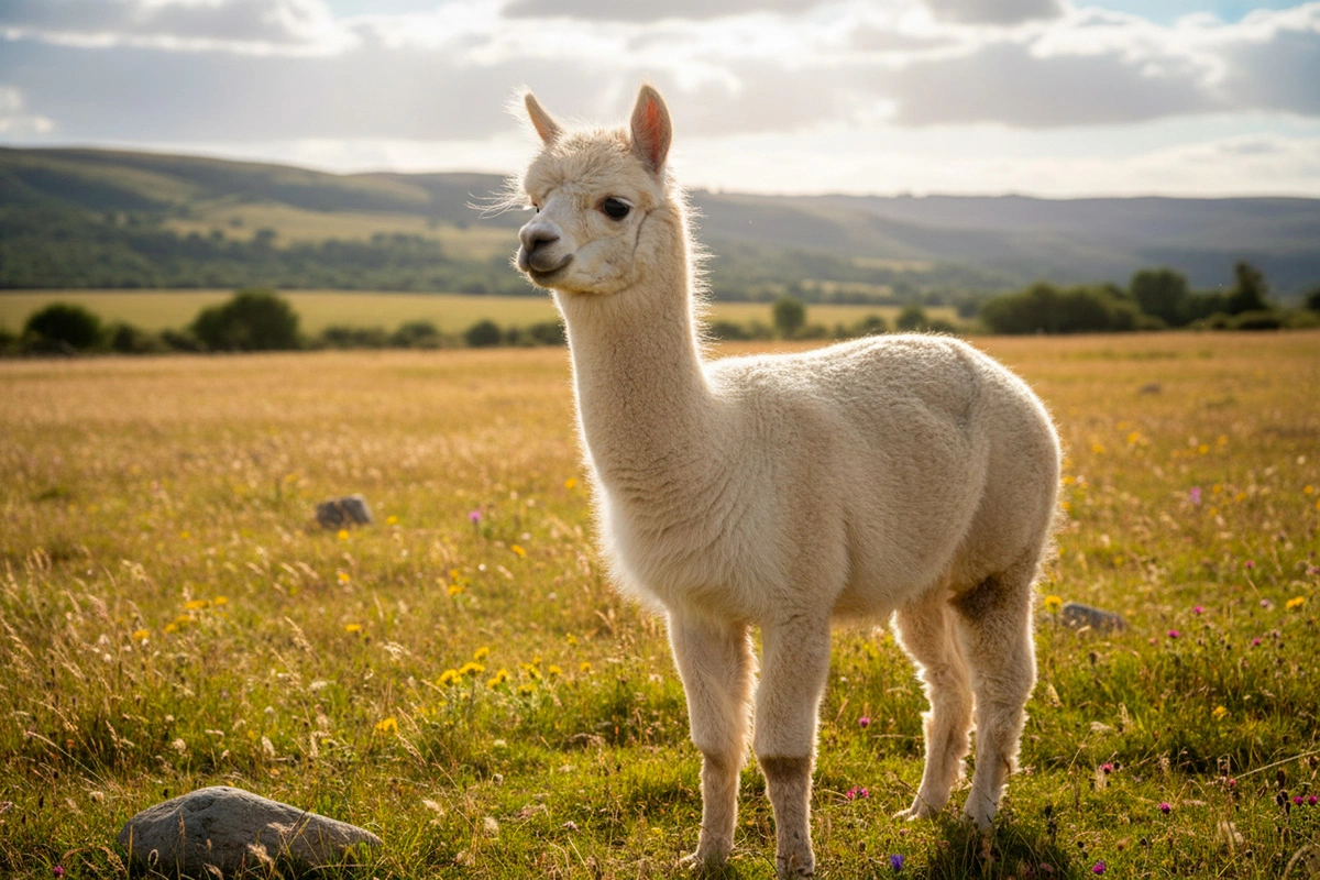 У альпак чаще плюются самки — во время беременности, отгоняя настойчивых самцов