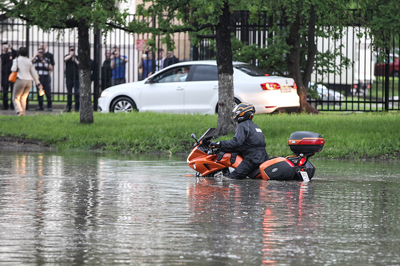 Ливни в москве