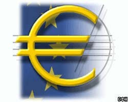 Курс евро опустился ниже 35 рублей