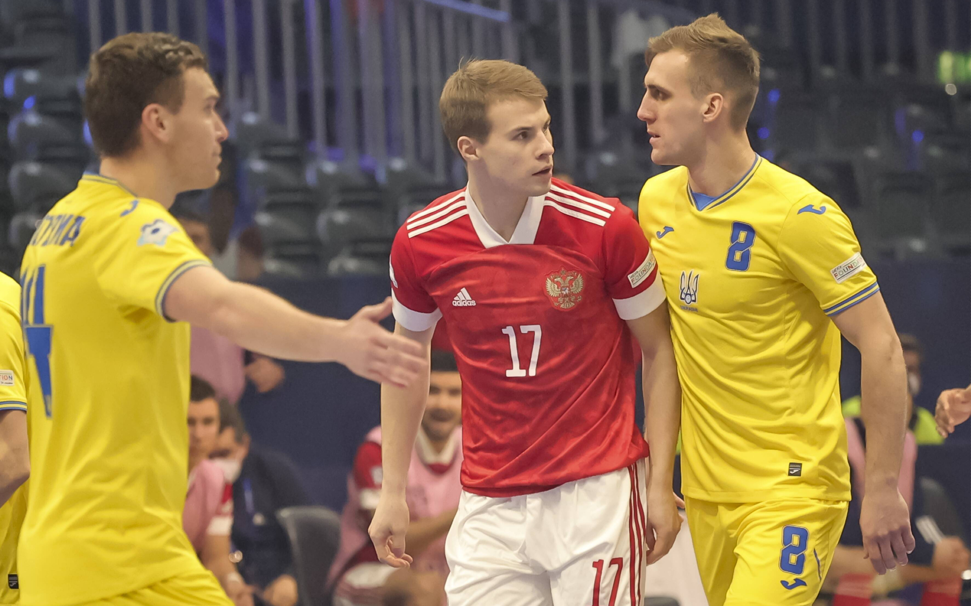 Сборная России обыграла Украину и вышла в финал ЧЕ по мини-футболу
