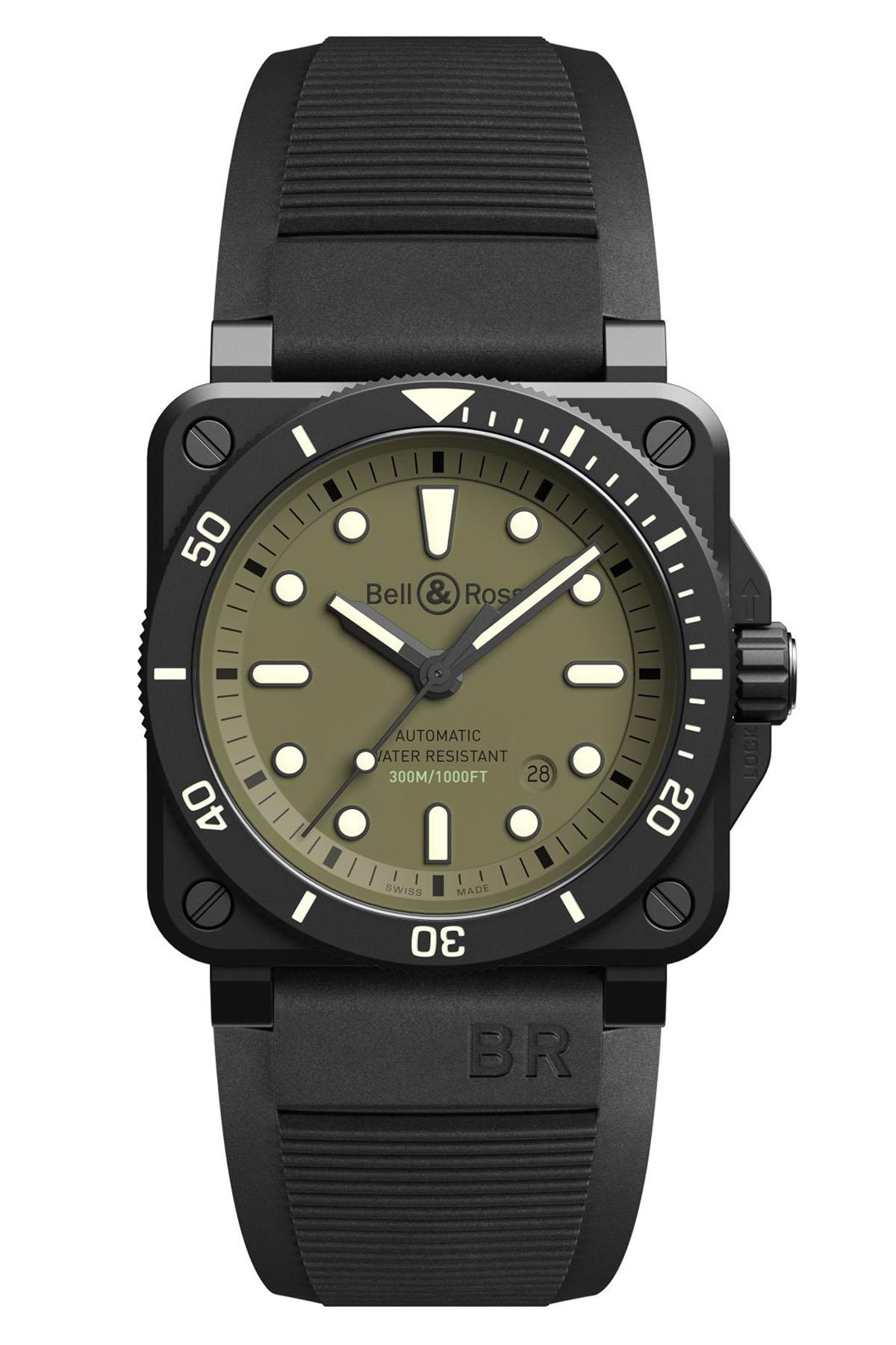 Часы Bell &amp; Ross BR03-92-Diver-Ceramic, Bell &amp; Ross, 599&nbsp;400 руб. (Mercury)