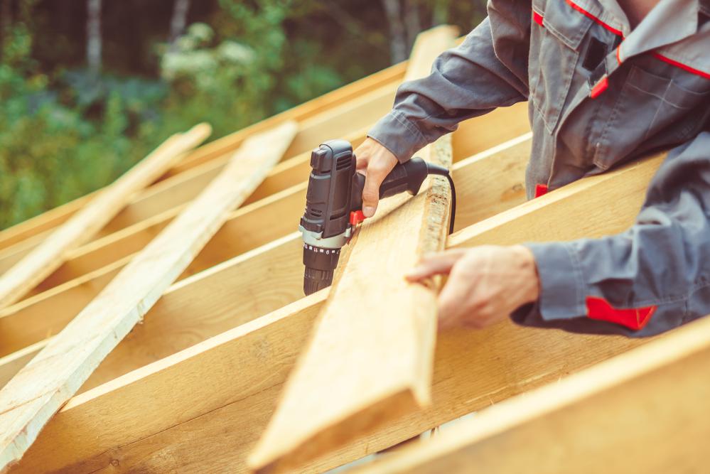 Как построить односкатную крышу дома своими руками? | Строительство и ремонт | Дзен