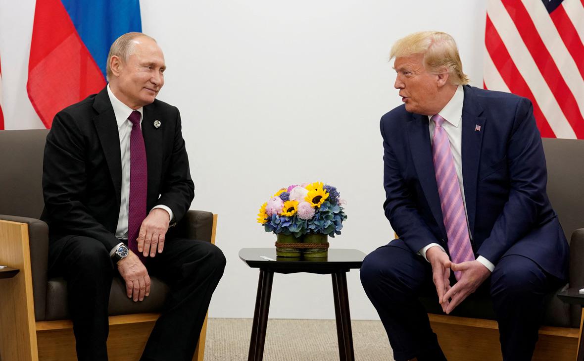 Владимир Путин и Дональд Трамп