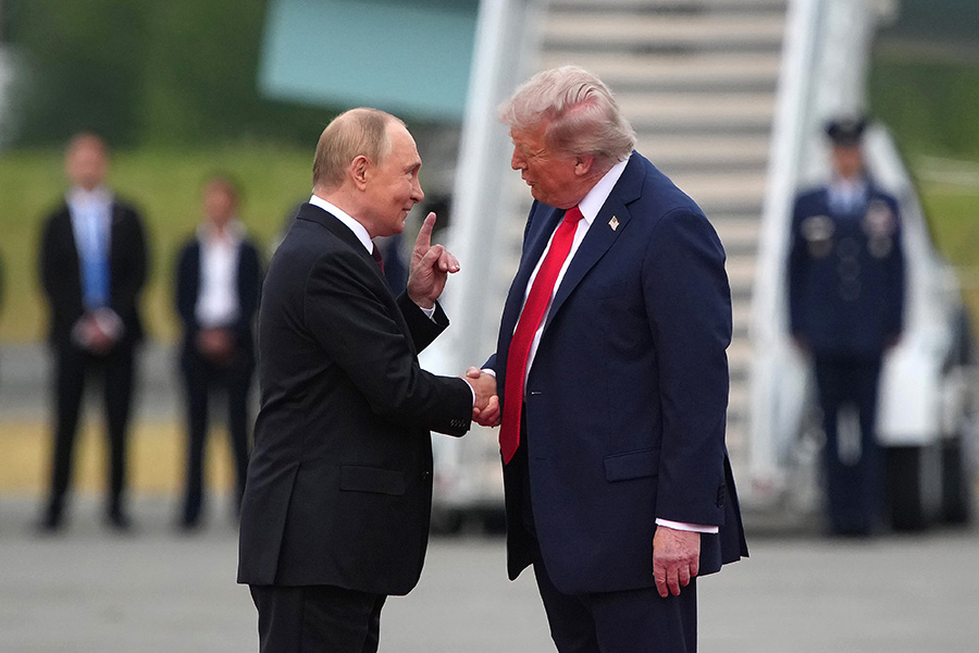 Владимир Путин и Дональд Трамп