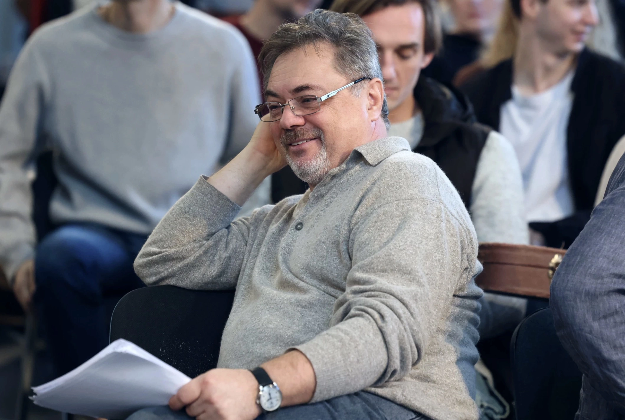 Андрей Леонов в спектакле «Репетиция оркестра»