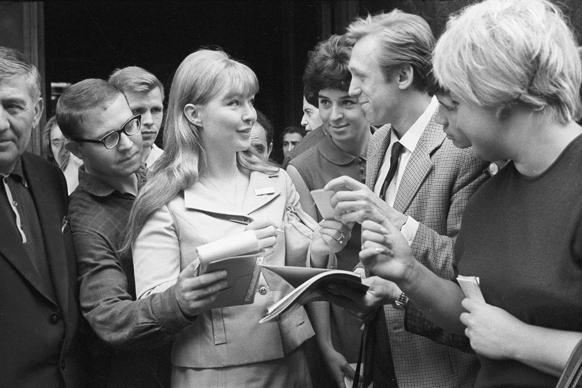 Марина Влади в 1967 году