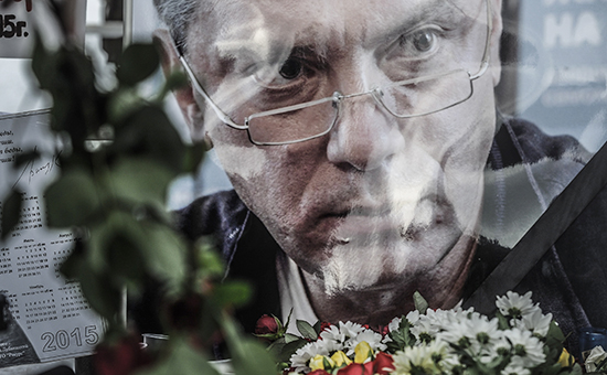 Акция в память о Борисе Немцове, 2015 год