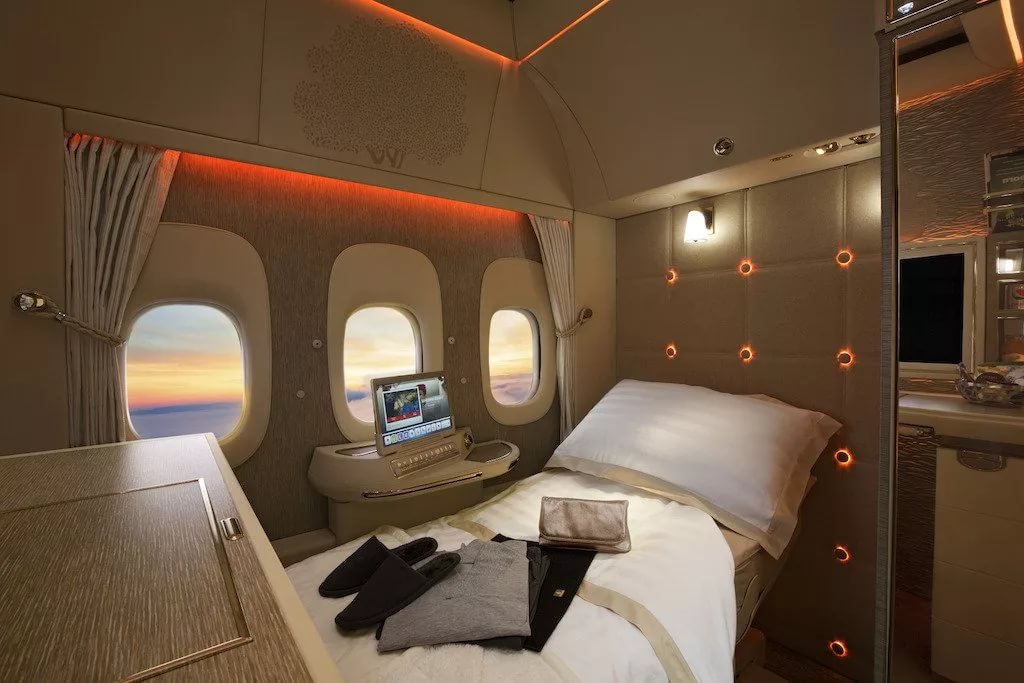 Первый класс авиакомпании Emirates