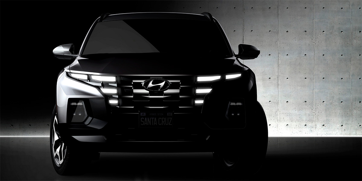 Hyundai показал на видео новый пикап Santa Cruz