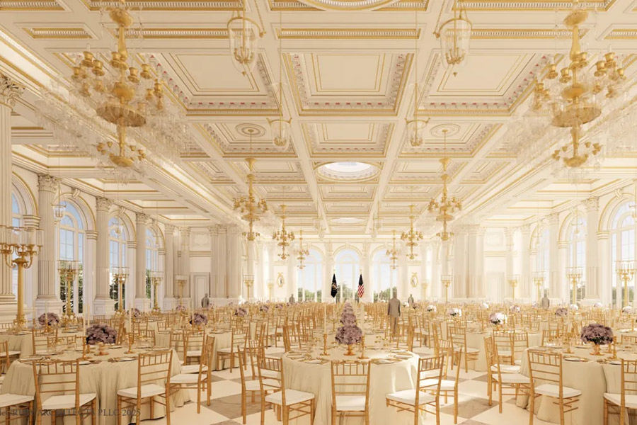 Проект нового бального зала Белого дома
