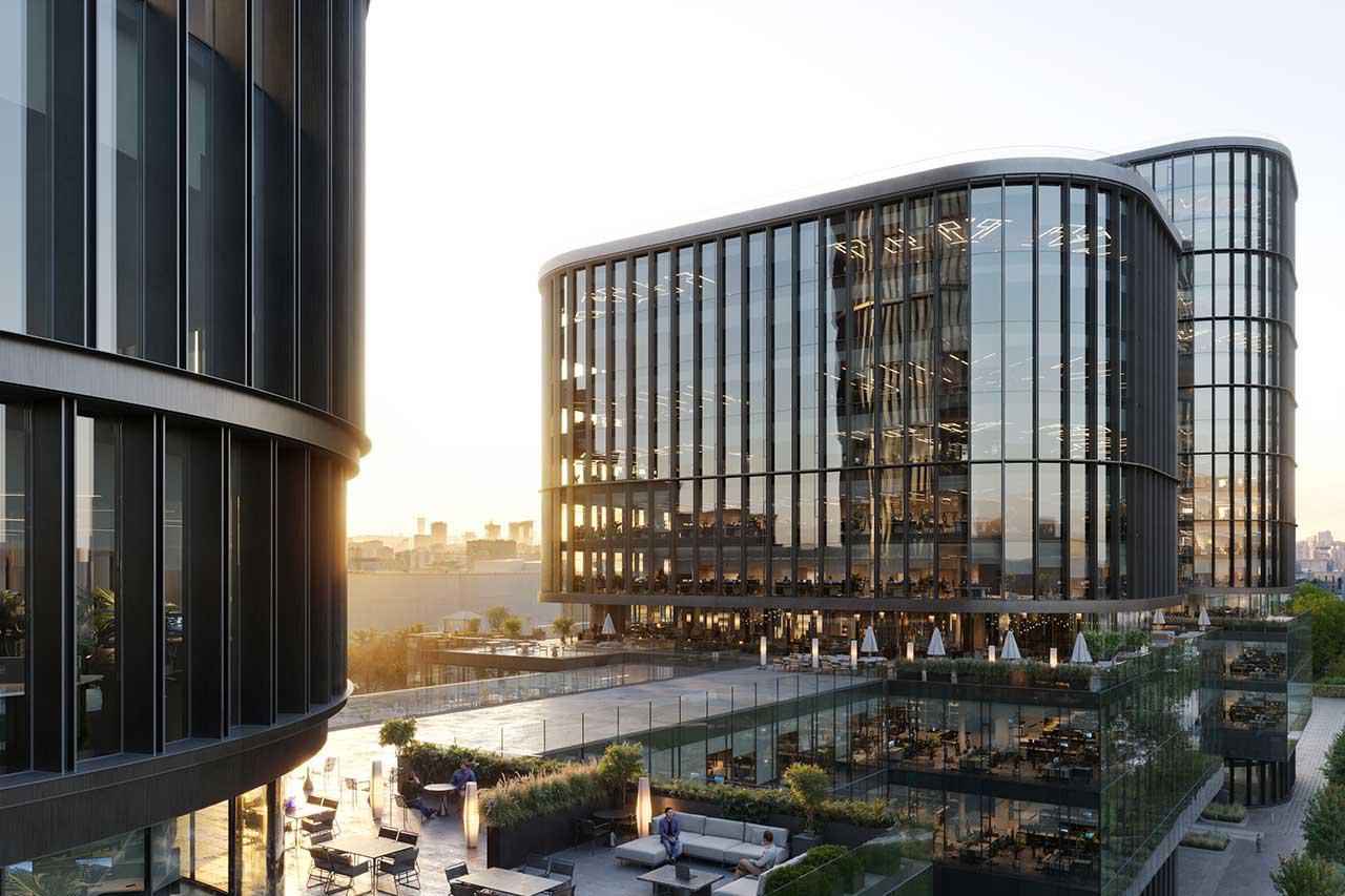 Премиальный офисный квартал STONE Ходынка 2